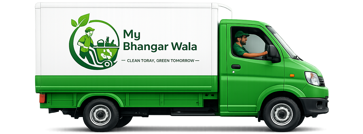 My Bhangar Wala scrap collection truck
